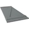 Ekena Millwork True Fit PVC Four Board Joined Board-n-Batten Shutters w/Z-Bar, Ocean Swell , 21 1/2W x 32H, PR TFP102BBF21X032CH - alternate 3